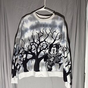 Disney Halloween Cropped Sweatshirt